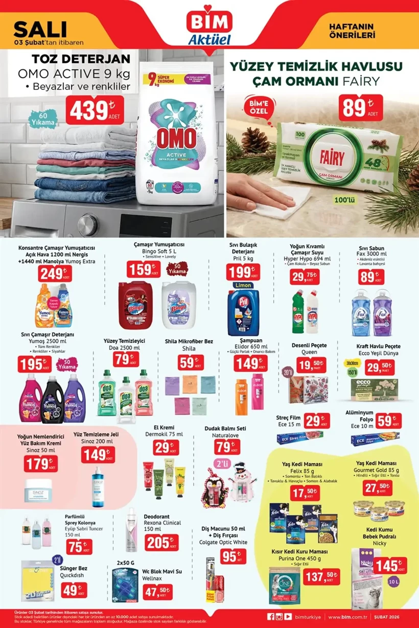 Bu Hafta Bim'e Hangi Ürünler Gelecek?