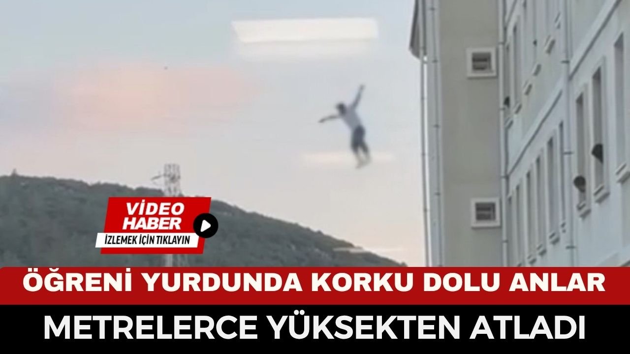 Bunalıma Giren Öğrenci Metrelerce Yüksekten Kendini Boşluğa Bıraktı