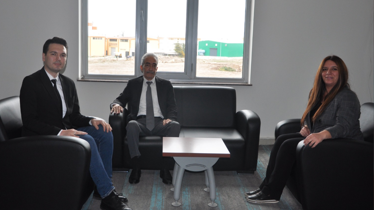 Esnaf Odası Başkanı Cengiz Üstün’den TV3’e hayırlı olsun ziyareti