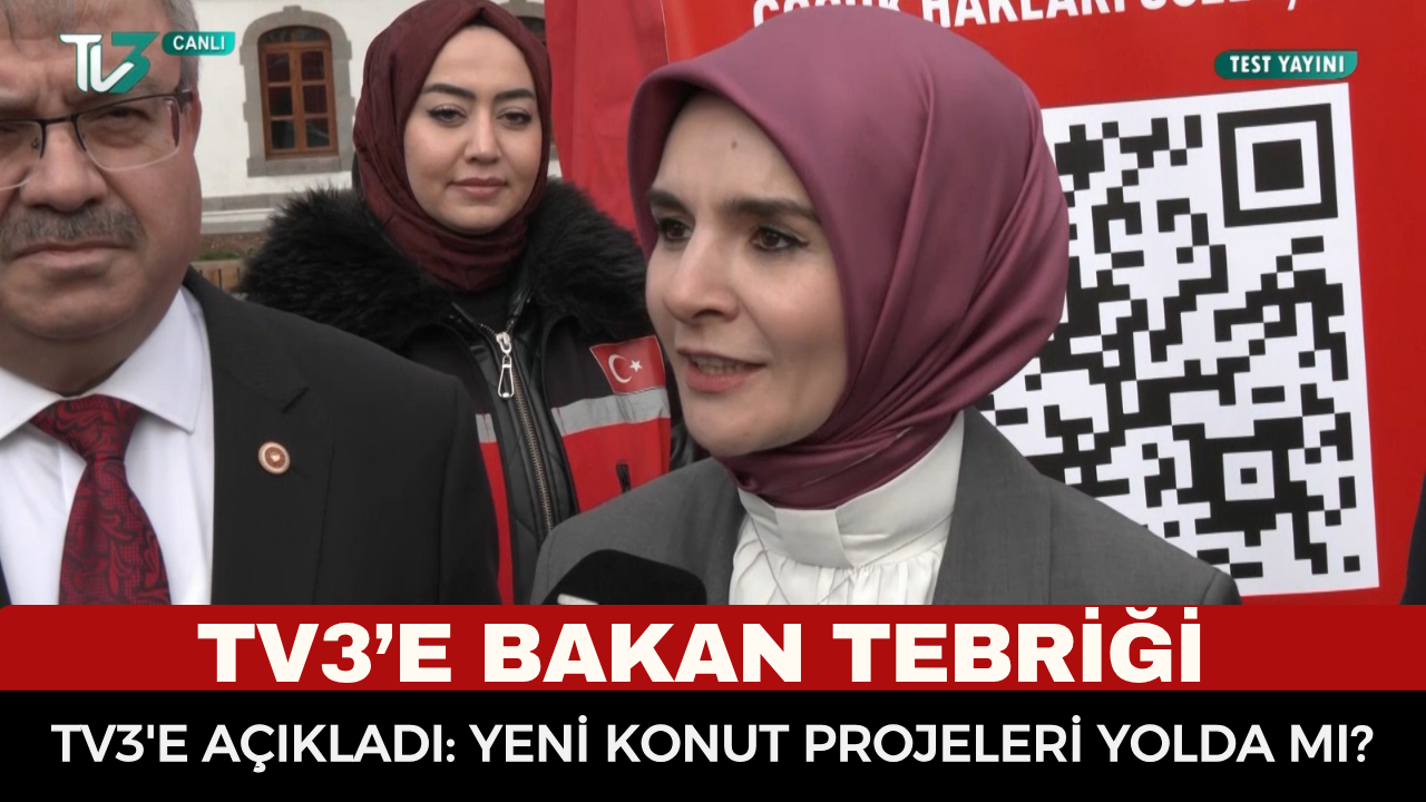 BAKAN GÖKTAŞ’TAN TV3’E ÖZEL AÇIKLAMALAR: "YENİ KONUTLAR GELEBİLİR!" SOSYAL KONUT PROJESİNDE KİMLERE ÖNCELİK VERİLECEK?