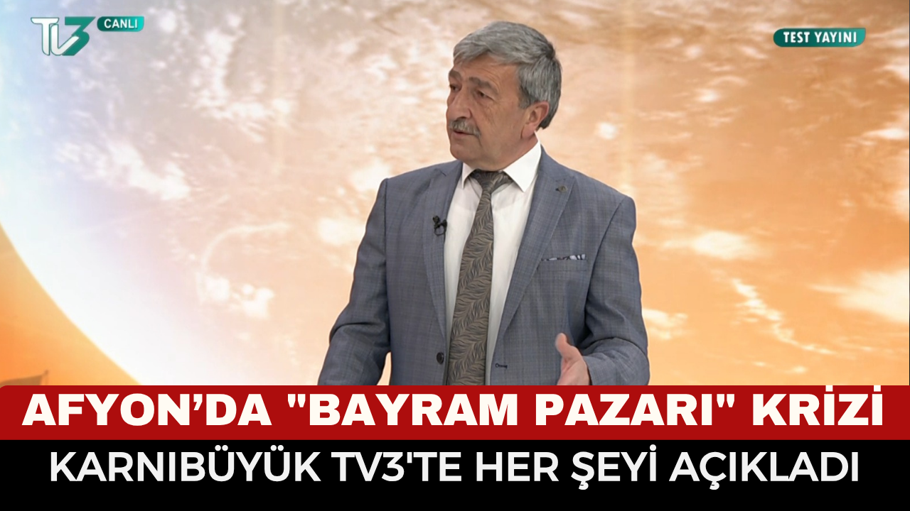 AFYON’DA "BAYRAM PAZARI" KRİZİ! HÜSEYİN KARNIBÜYÜK’TEN VEYSEL GÖK’E: "ESNAFIMIN HAKKINI ARAMAK VAZİFEMDİR!"