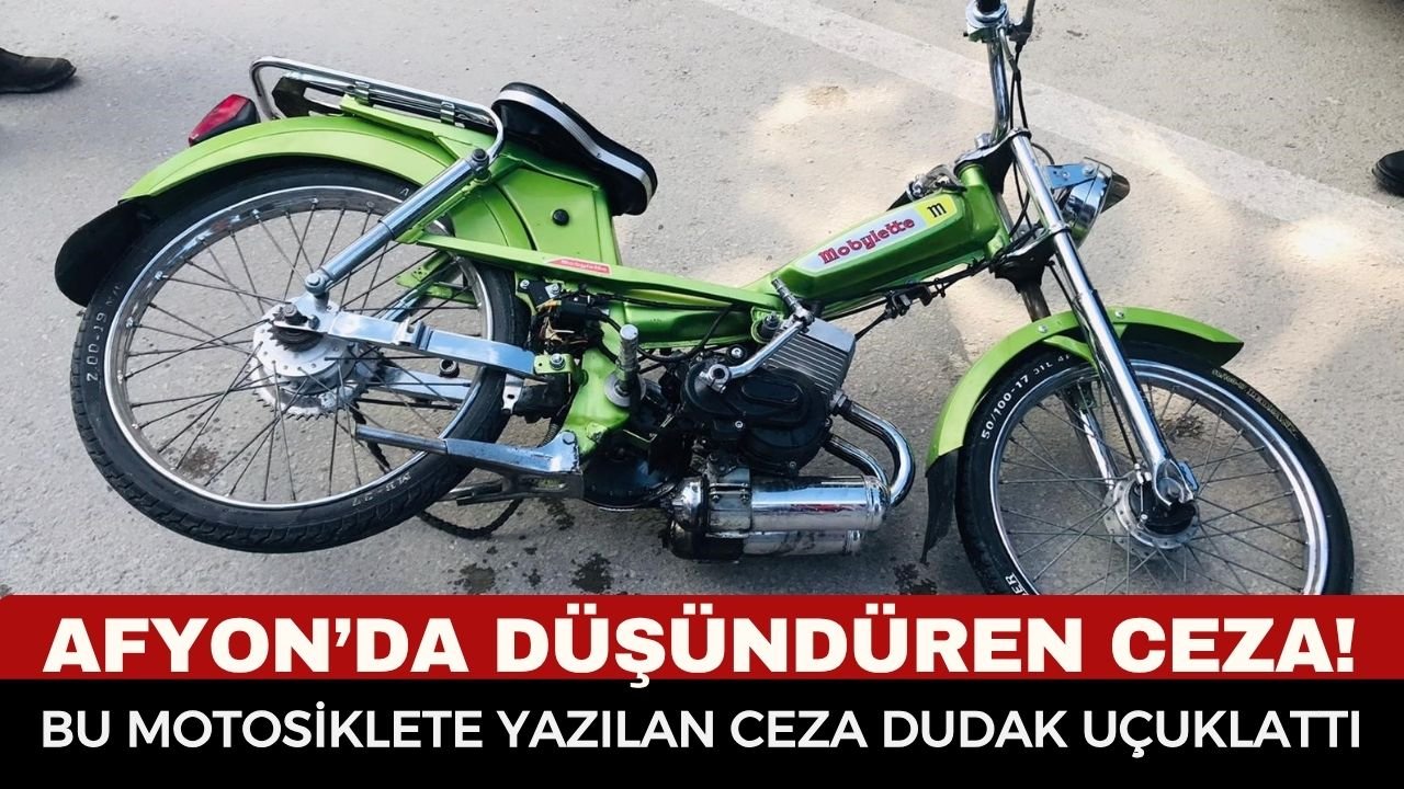 Afyon’da Rekor Trafik Cezası: Motosiklet 30 Bin, Cezası 249 Bin TL