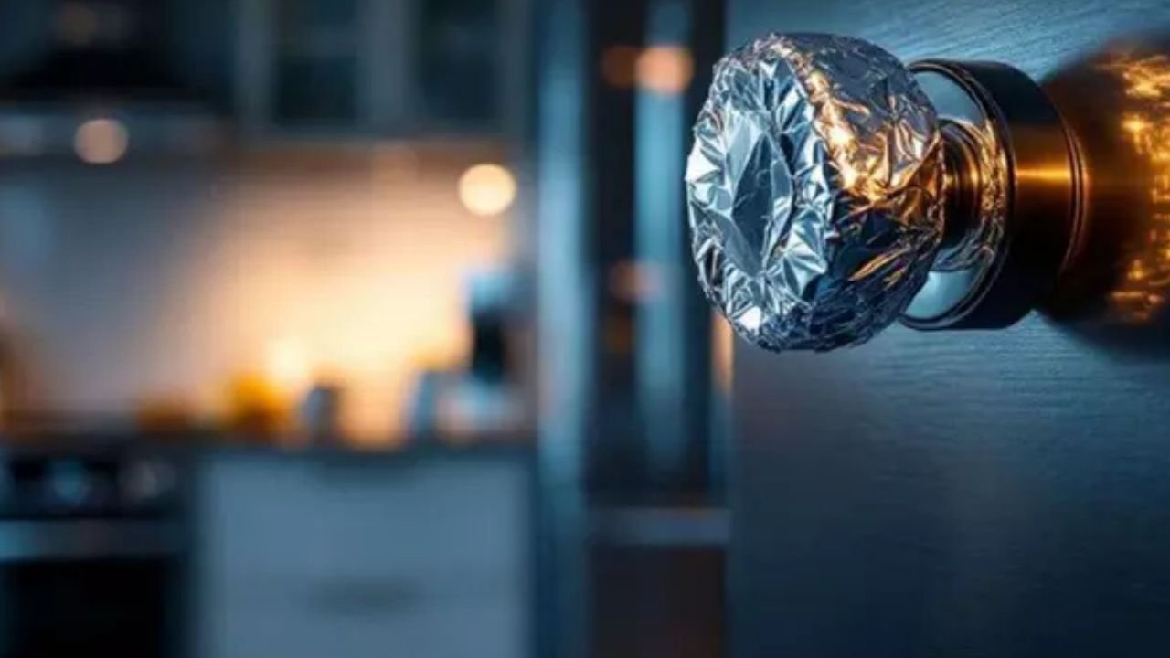 Kapı koluna neden folyo sarılıyor? Evlerde hızla yayılan yöntem ne işe yarıyor?