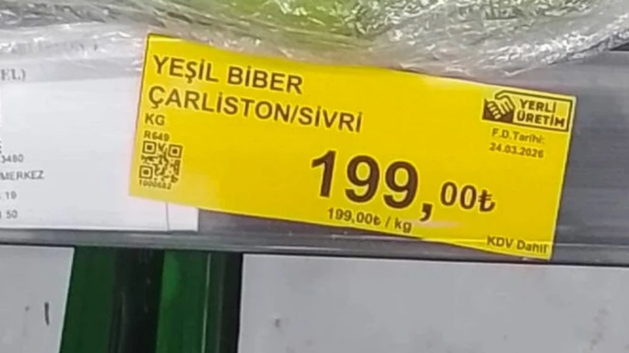 TİCARET BAKANLIĞI'NDAN FAHİŞ FİYAT TOKADI! BİBERDE OYUN YAPAN MARKETE 1.8 MİLYON TL CEZA