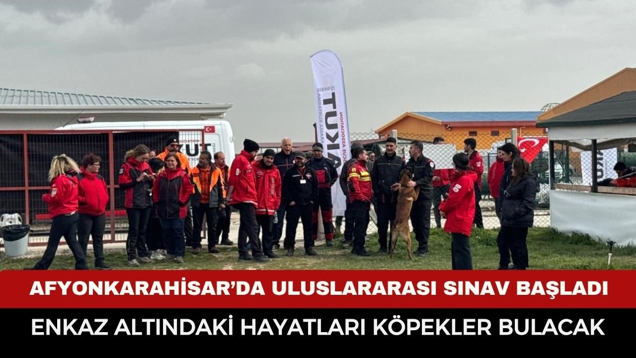 Afyonkarahisar'da uluslararası sınav başladı