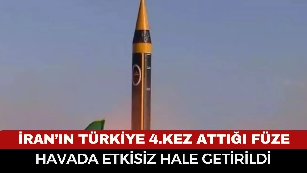 MSB’den Açıklama: Türkiye Hava Sahasına Giren Balistik Mühimmat Etkisiz Hale Getirildi