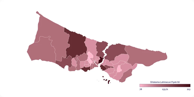 Lahmacun Fiyatları Türkiye