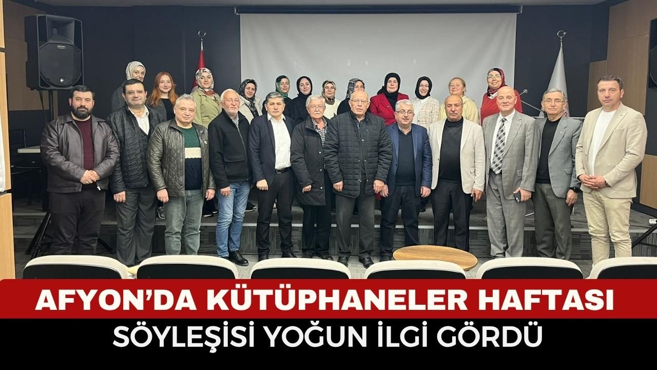AK Parti Afyonkarahisar’dan Kütüphaneler Haftası etkinliği yoğun ilgi gördü