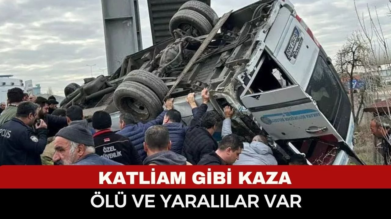 Son Dakika: Ankara-İstanbul Yolunda Otobüs Faciası! Ölü ve Yaralılar Var