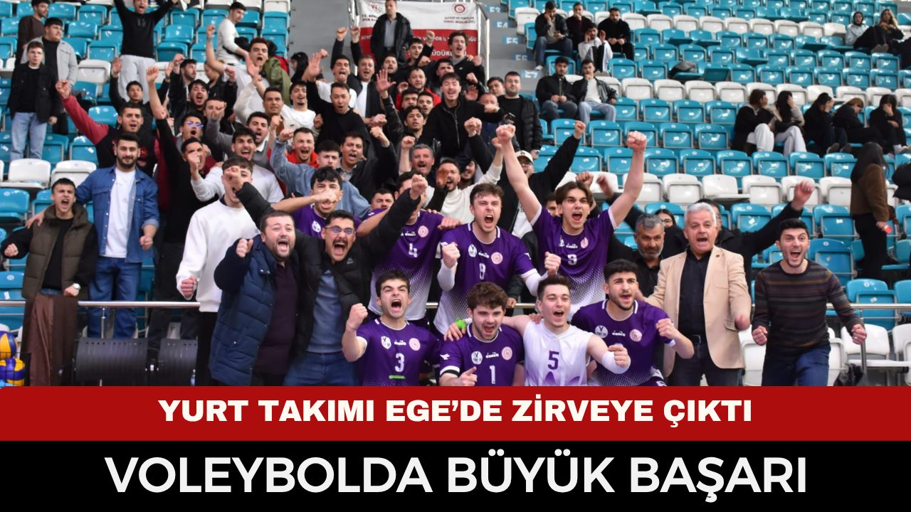 Afyonkarahisar GSB Yurt Takımı Ege’de Zirveye Çıktı: Voleybolda Büyük Başarı