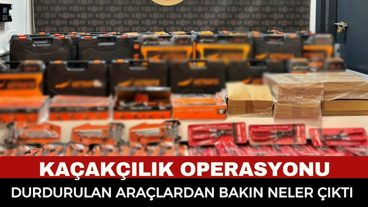 Afyonkarahisar Emniyeti’nden Kaçakçılık Operasyonu: 2 Araçta Cephanelik Gibi Malzeme!
