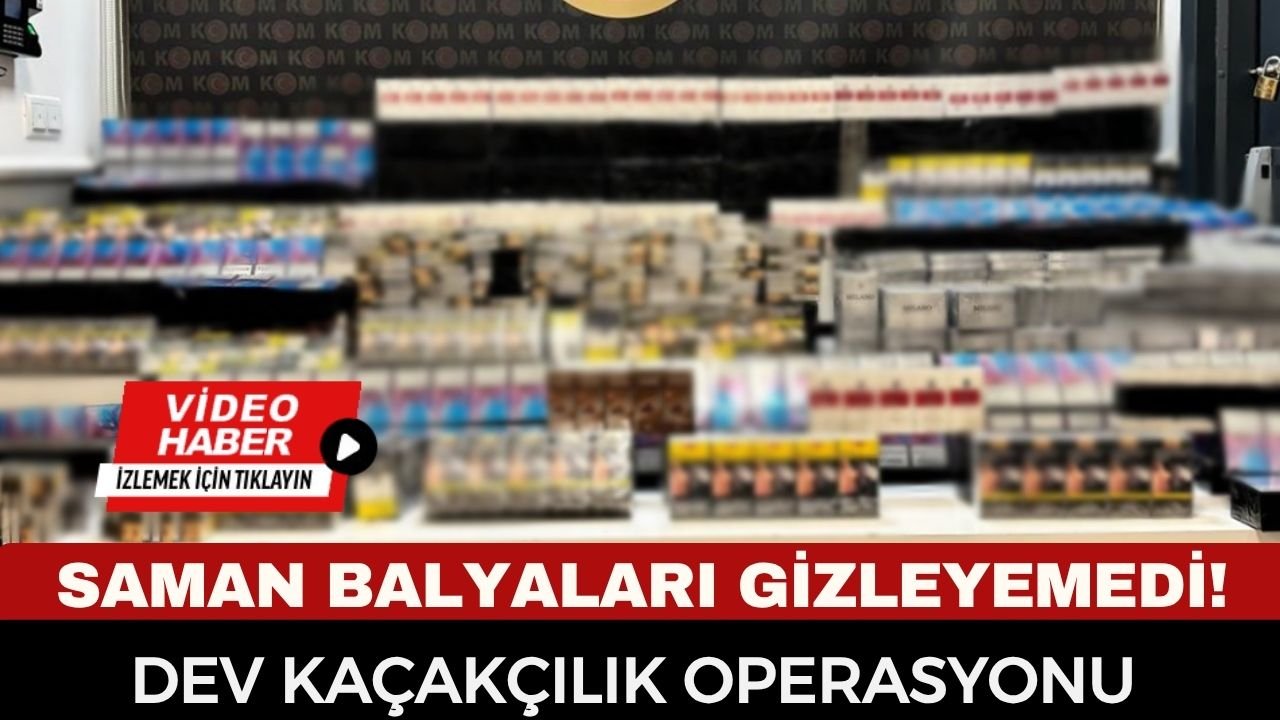 Saman Yüklü Tırlardan Kaçak Sigara Çıktı ! AFYON POLİSİNDEN TIRLARA DEV OPERASYON