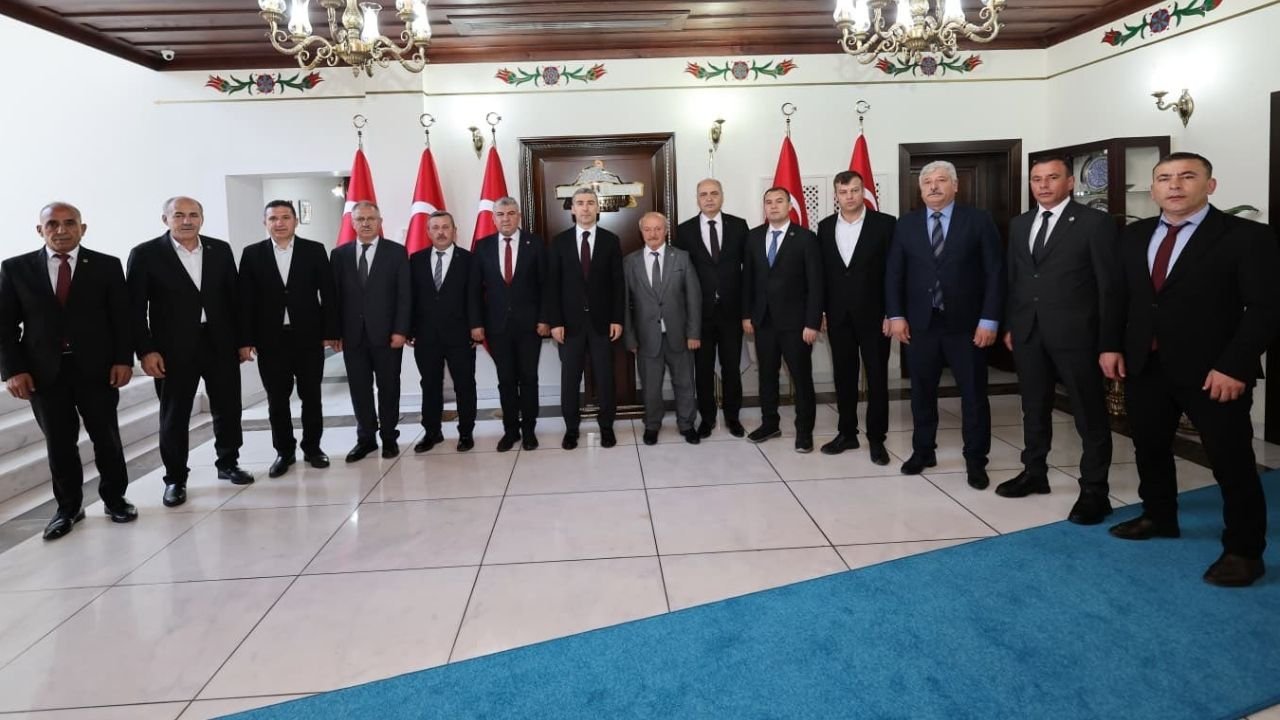 Afyonkarahisar Valiliği’nde hayırlı olsun ziyaretleri