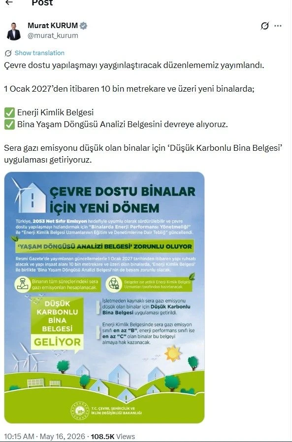 Bakan Açıklama