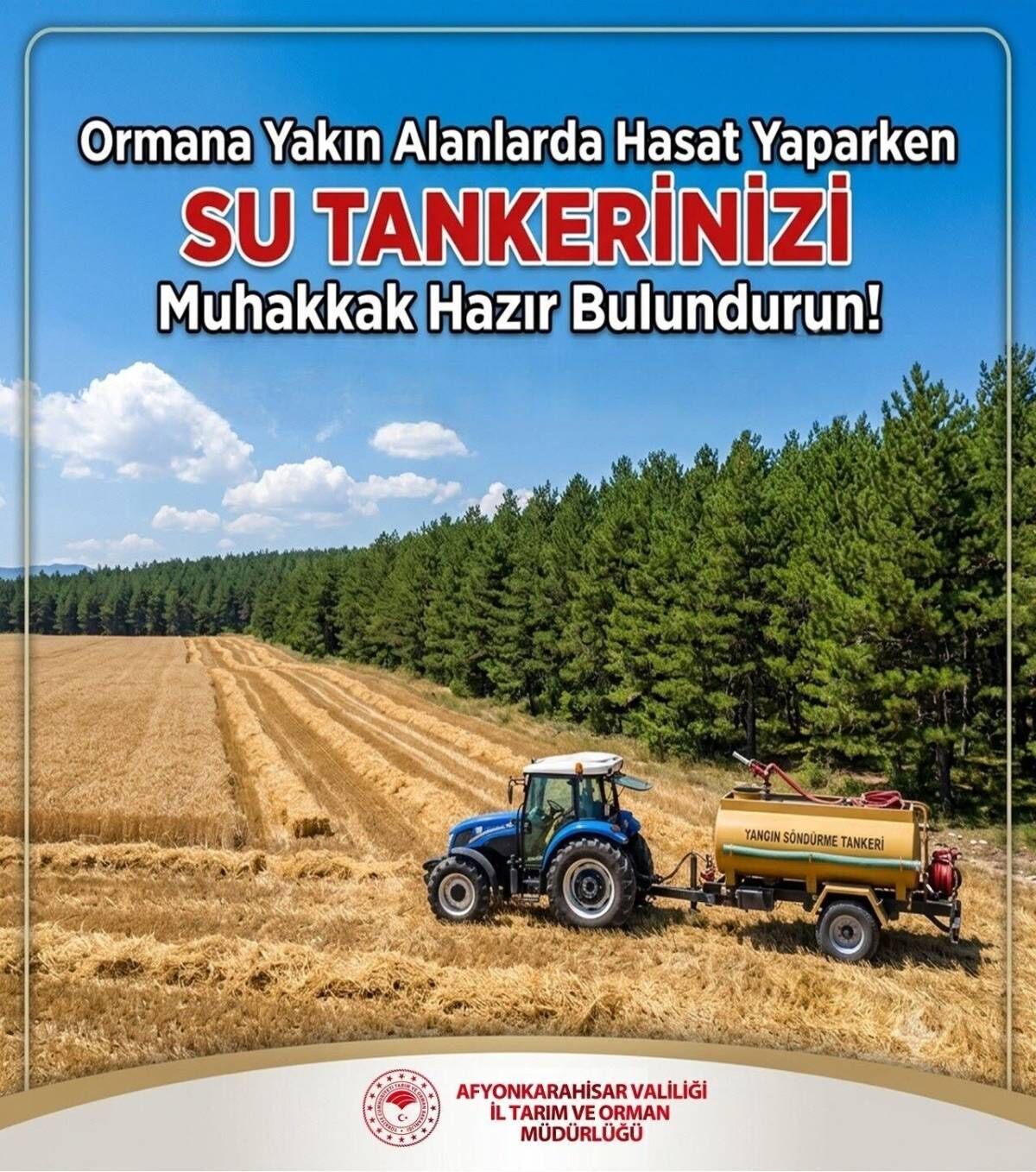 Afyonkarahisarda Ciftcilere Orman Yangini Uyarisi Hasatta Bu Kurallara Dikkat Edin 3 6A577F6D87A2B