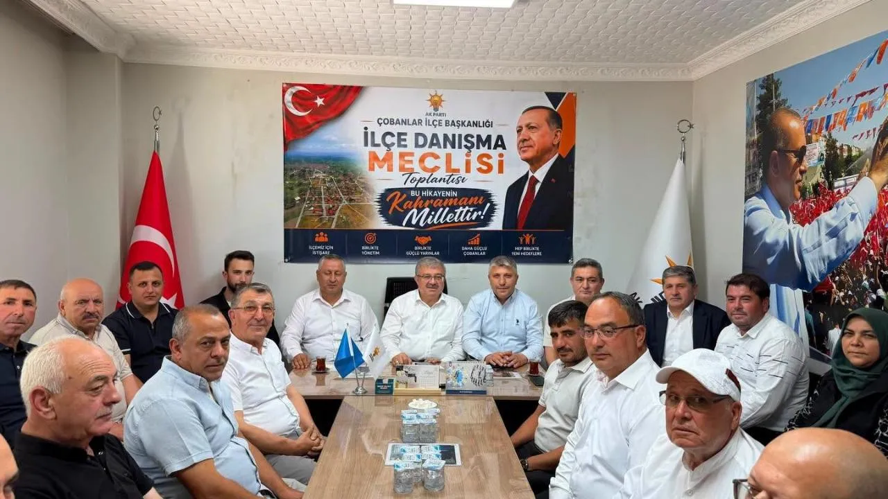 Milletvekili Yurdunuseven Cobanlarda Teskilatla Bulustu Ilcenin Gelecegi Masaya 6A5246Ebd6Bed