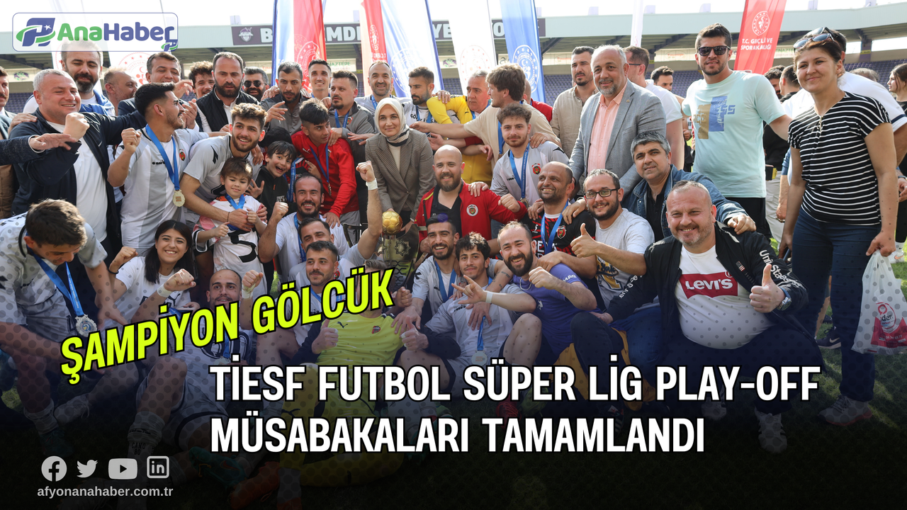 TİESF Futbol Süper Lig Play-Off Müsabakaları Tamamlandı