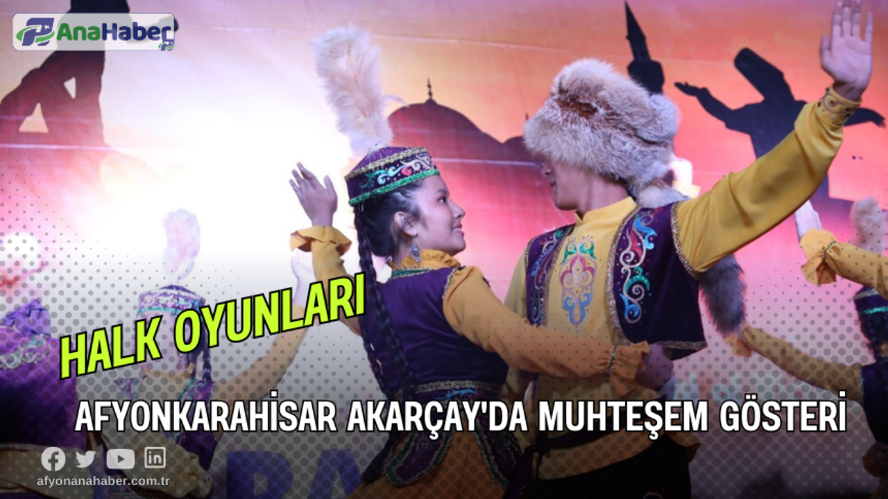 Afyonkarahisar Akarçay'da Muhteşem Gösteri
