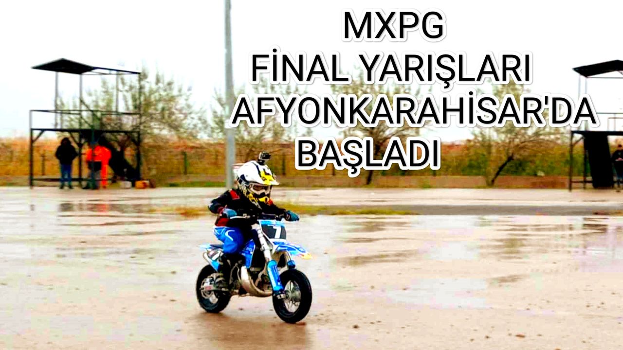 MXGP final yarışları Afyonkarahisar’da başladı