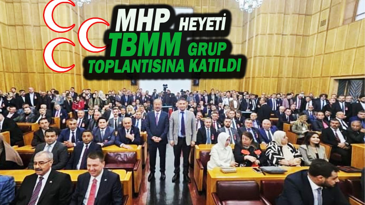 Afyonkarahisar MHP Heyeti TBMM Grup Toplantısına Katıldı