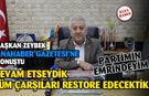 Başkan Zeybek; “Anlımızın akıyla görevimizi teslim edeceğiz”
