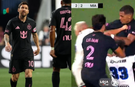 Messi golünü attı, maçın sonunda ortalık karıştı