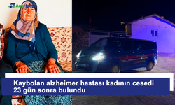 Kaybolan alzheimer hastası kadının cesedi 23 gün sonra bulundu