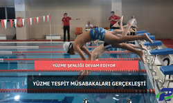 Yüzme Tespit Müsabakaları Gerçekleşti