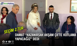 Düğünden Önce El Ele Oy Vermeye Geldiler