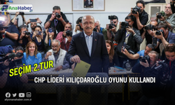 CHP Lideri Kılıçdaroğlu Oyunu Kullandı