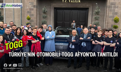 Türkiye’nin Otomobili TOGG Afyon’da Tanıtıldı