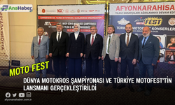 Afyonkarahisar'da Dünya Motokros Şampiyonası ve Türkiye Motofest'tin Lansmanı Gerçekleştirildi