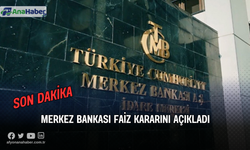 Merkez Bankası Faiz Kararını Açıkladı