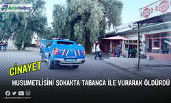 Husumetlisini Sokakta Tabanca İle Vurarak Öldürdü