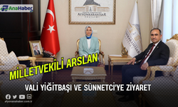 Milletvekili Arslan’dan, Vali Yiğitbaşı Ve Sünnetci’ye Ziyaret