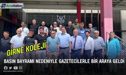 Girne Koleji, Basın Bayramı Nedeniyle Gazetecilerle Bir  Araya Geldi