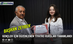 Gençler İçin Düzenlenen Tiyatro Kursları Tamamlandı