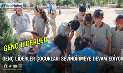 Genç Liderler Çocukları Sevindirmeye Devam Ediyor