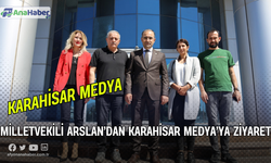 Milletvekili Arslan’dan Karahisar Medya’ya Ziyaret 