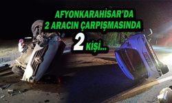 İki Aracın Çarpıştığı Kazada 2 Kişi Yaralandı