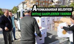 Afyonkarahisar Belediyesi İhtiyaç Sahiplerinin Yanından Olmaya Devam Ediyor