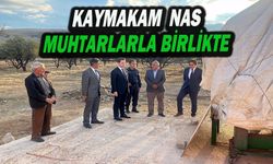 Kaymakam Nas Köylerin İhtiyaçlarını Muhtarlardan Dinledi