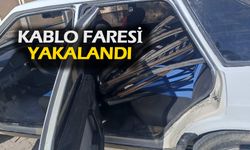 Kablo faresi yakalandı