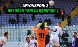 TFF 2. Lig: Afyonspor: 2 - Beyoğlu Yeni Çarşıspor: 1