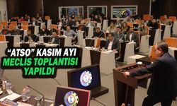 ATSO Kasım Ayı Meclis Toplantısı Yapıldı