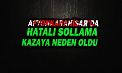 Sollamak İsterken Kaza Yaptı: 2 Yaralı