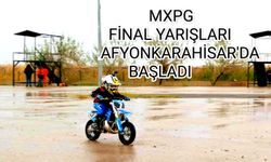 MXGP final yarışları Afyonkarahisar’da başladı