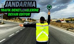 Bolvadin’de Jandarmadan Trafik Denetimi