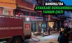 Ayakkabı Dükkanında Çıkan Yangında Büyük Çapta Zarar Meydana Geldi