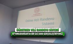 Afyonkarahisar Online Veli Randevu Sistemine Geçti